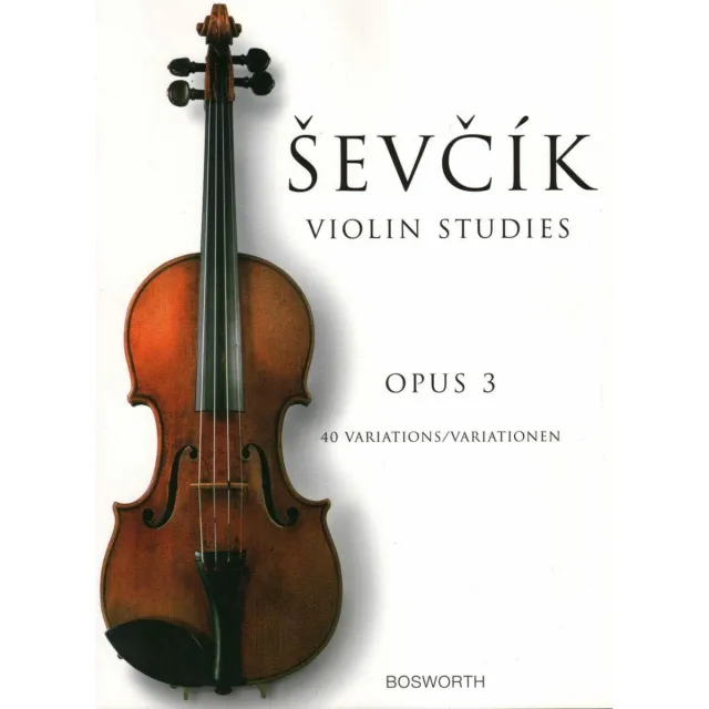 Sevcik 40 Variationen op. 3 Violinenoten Bosworth