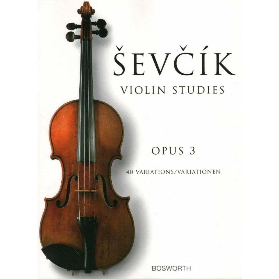 Sevcik 40 Variationen op. 3 Violinenoten Bosworth