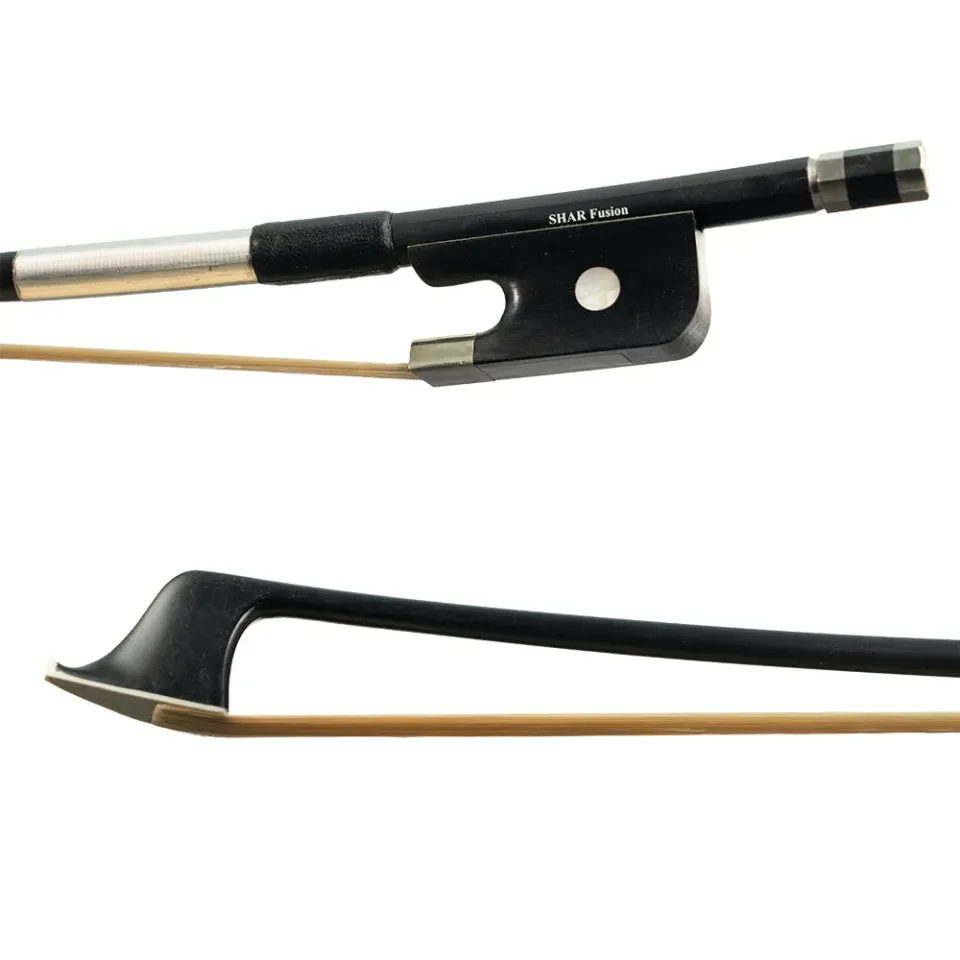 Shar Fusion Kontrabassbogen Carbon 3/4 französisch stabil