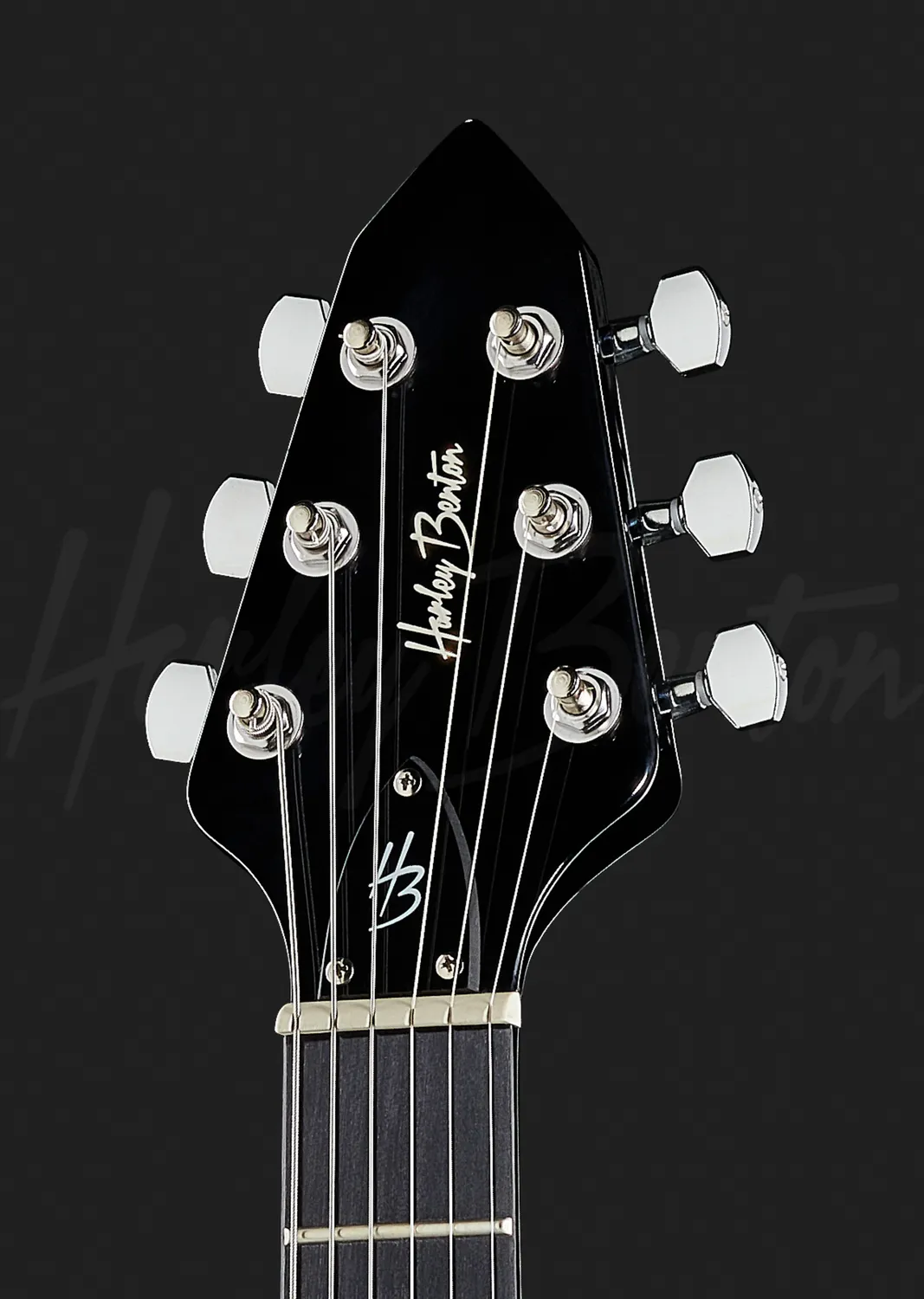 Harley Benton Rock Series Victory-BK E-Gitarre Schwarz