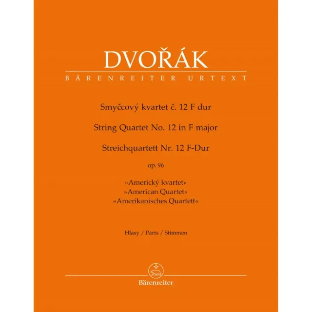 Bärenreiter Dvorak Quartett F-Dur Op 96 Noten Urtext