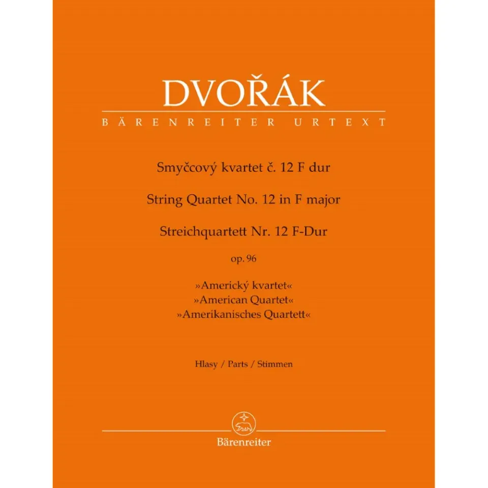 Bärenreiter Dvorak Quartett F-Dur Op 96 Noten Urtext