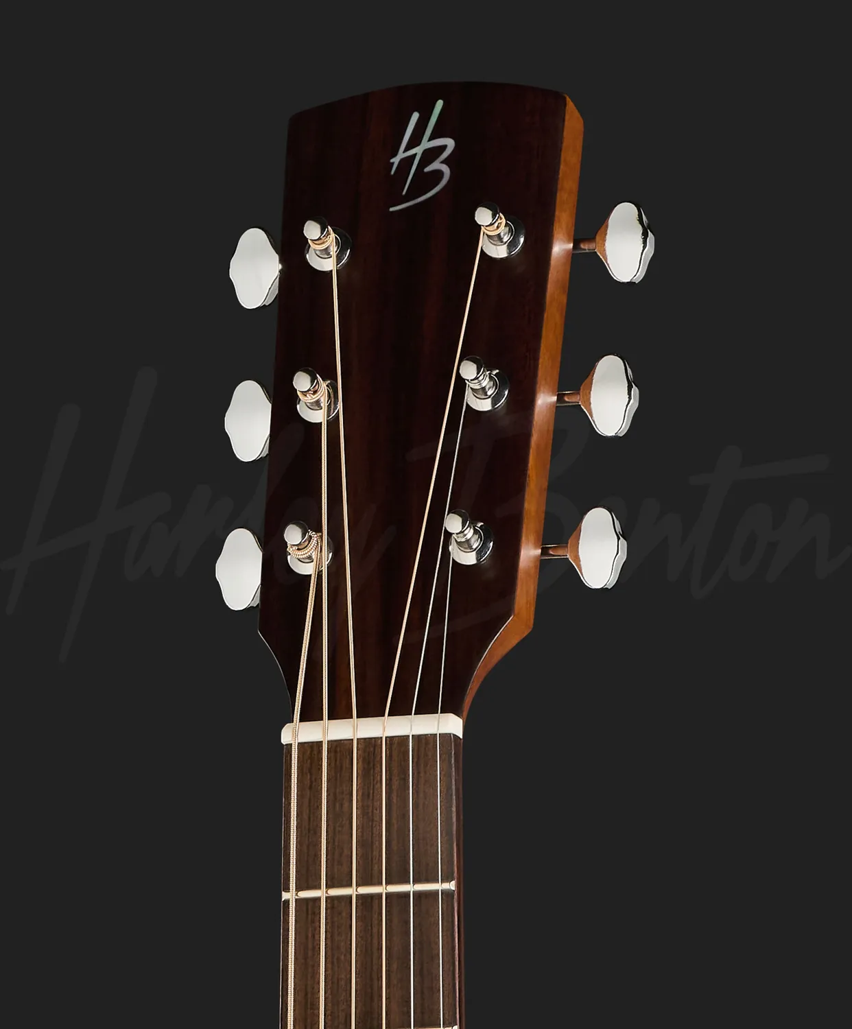 Harley Benton Custom Line CLD-65M Westerngitarre natur Mahagoni massiv