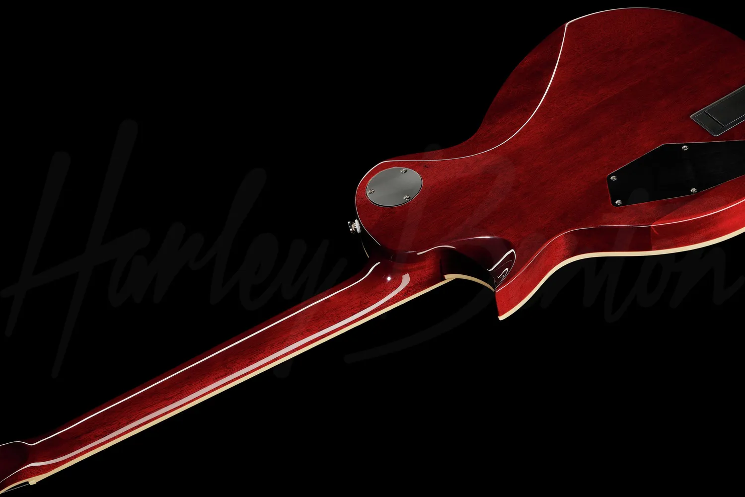Harley Benton Deluxe Series SC-Custom Plus EMG E-Gitarre Trans Brown
