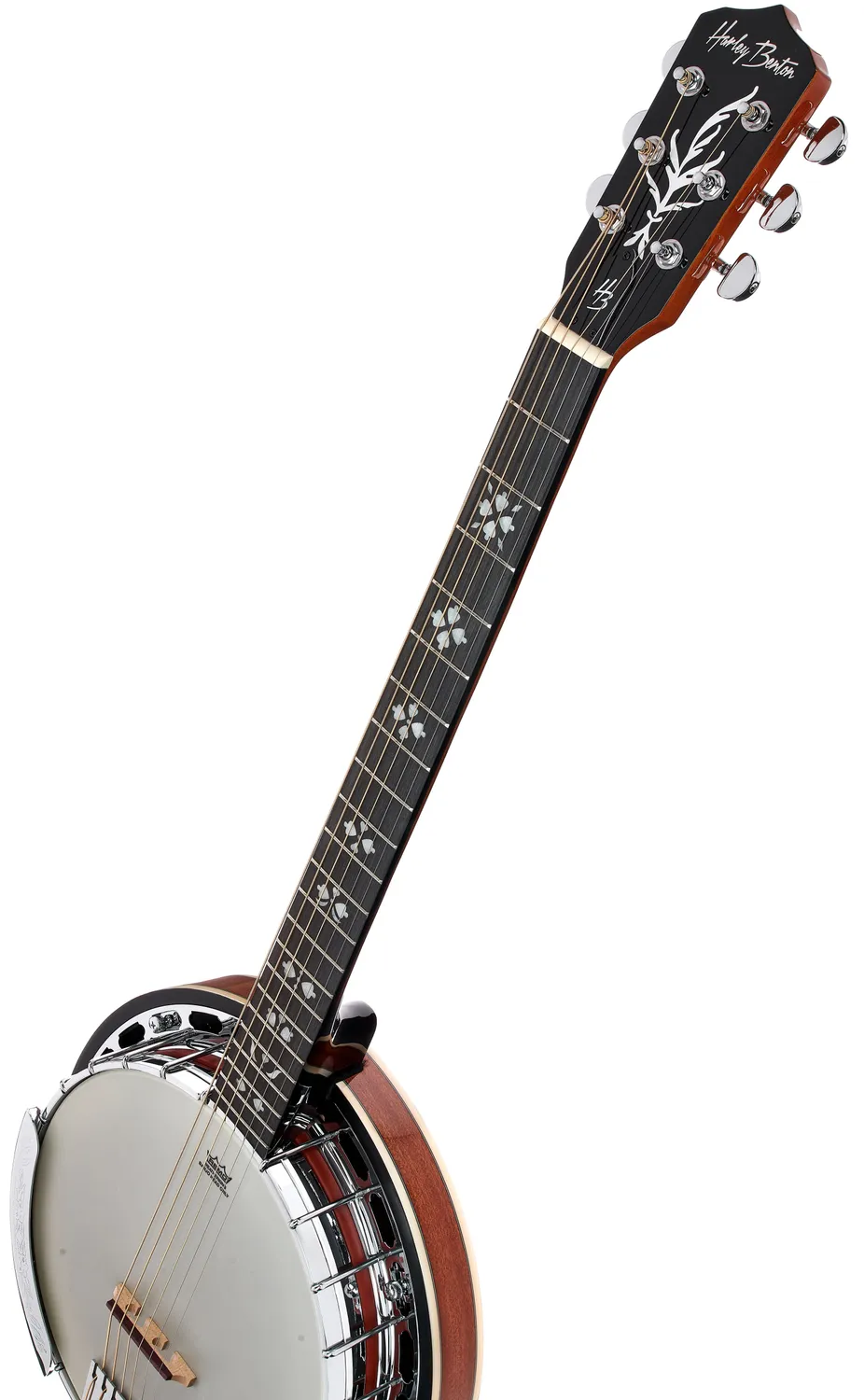 Harley Benton Bluegrass BJ-65Pro Gitarren-Banjo 6-saitig