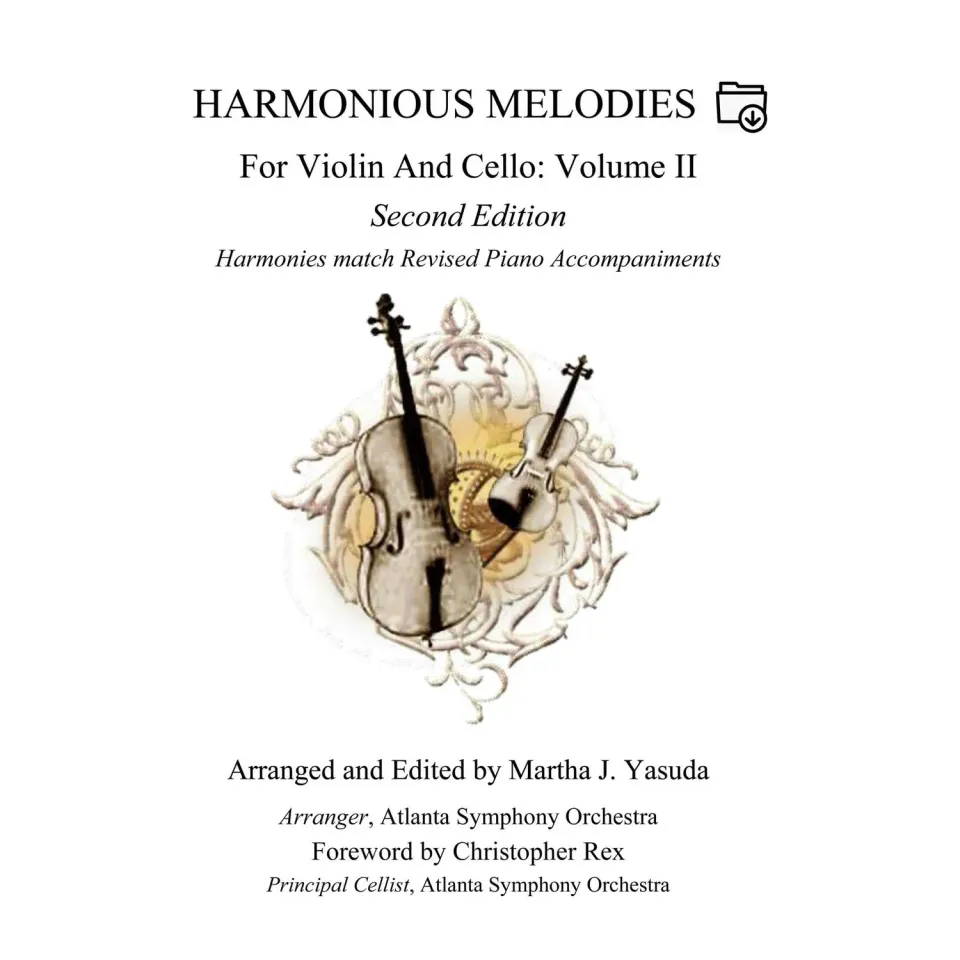 Yasuda Harmonious Melodies Vol. II Violine Cello Download