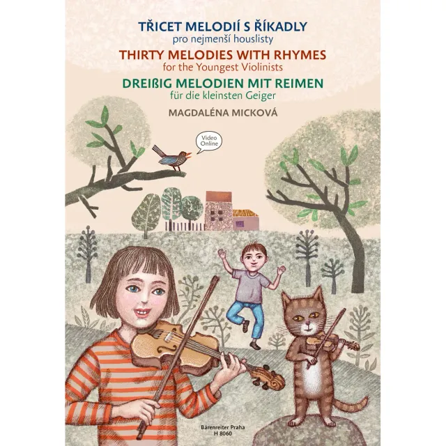 Shar Music Thirty Melodies with Rhymes for the Youngest Violinists Noten