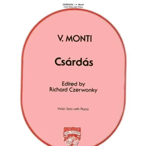 Carl Fischer Monti Csardas Noten Violine Klavier