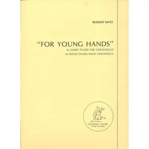 Dominis Matz For Young Hands Celloetüden 54 Stück