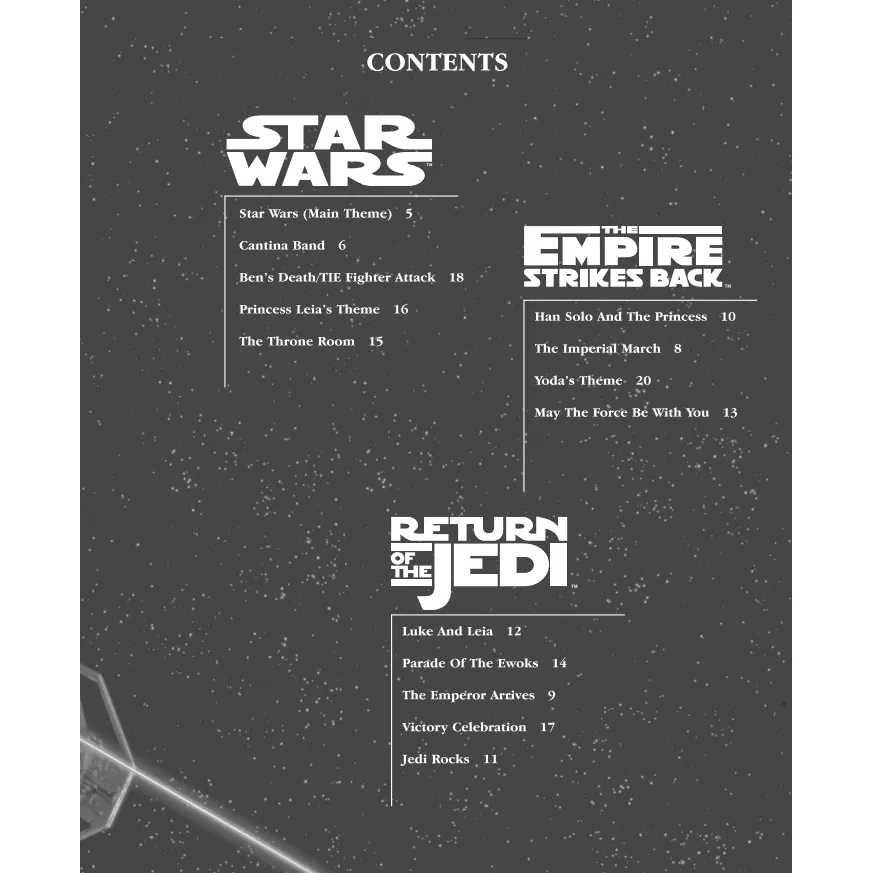 Alfred Williams Star Wars Trilogy Noten für Violine