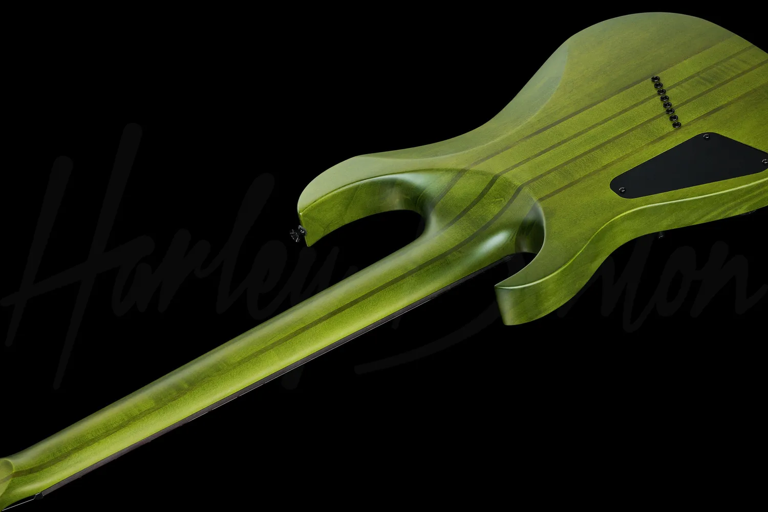 Harley Benton Progressive MultiScale-8 NT QEB 8-Saiter grün
