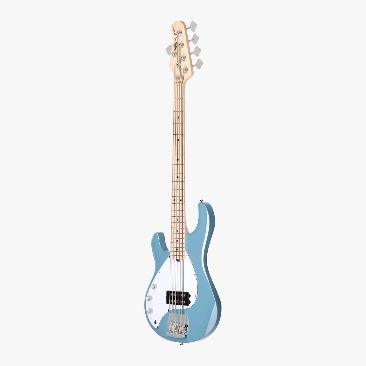 Sterling SUB StingRay RAY5 E-Bass Chopper Blue links 5-saitig