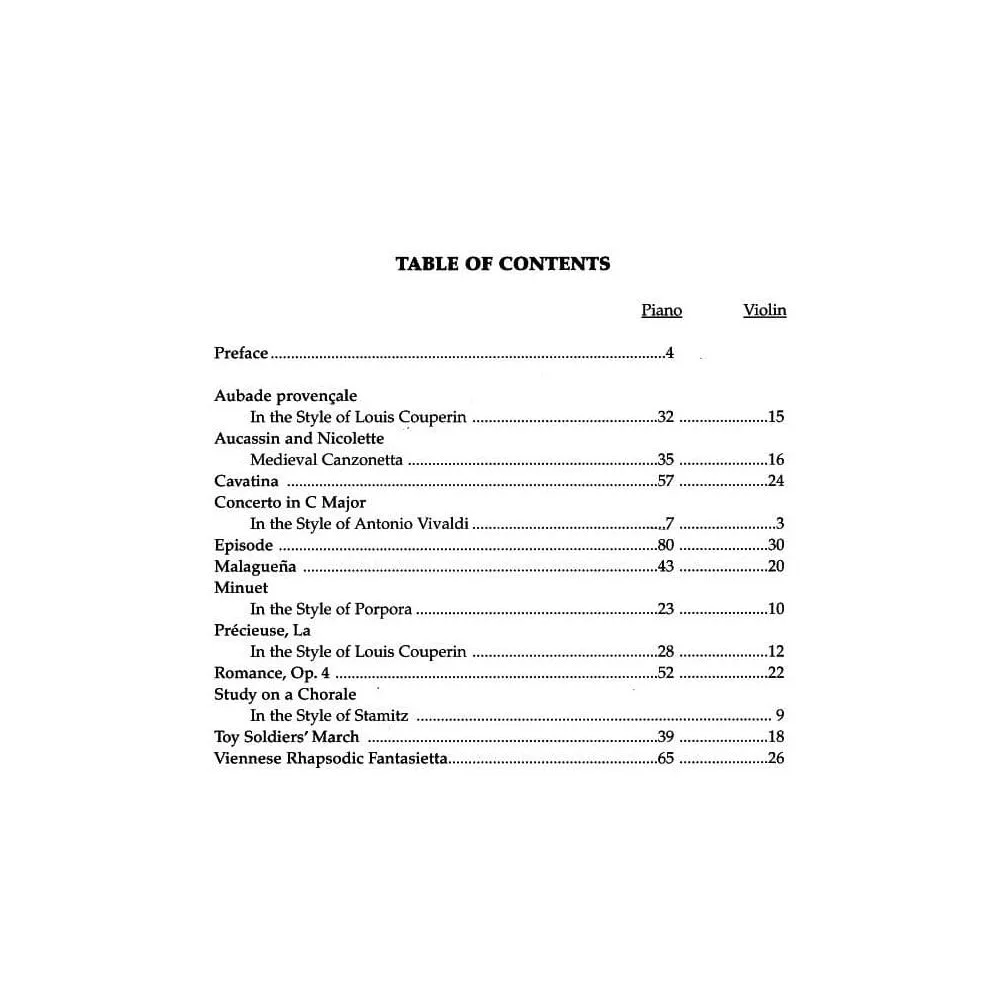 Shar Music Fritz Kreisler Collection Vol. 4 Noten Violine Klavier