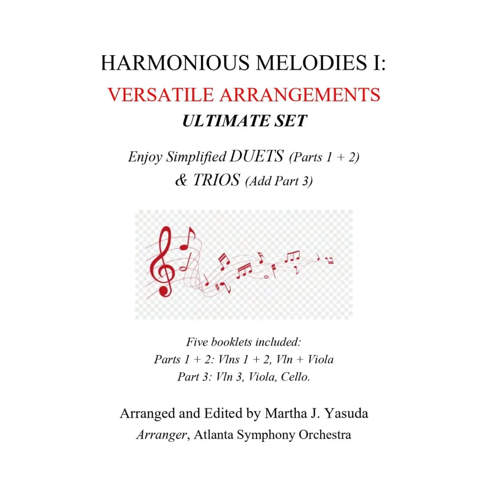 Yasuda Harmonious Melodies Vol. I Noten Download Trio Duo