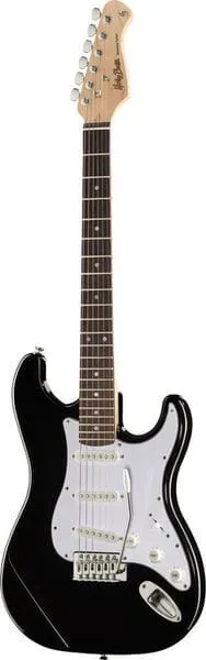 Harley Benton ST-20 BK E-Gitarre Schwarz 3 Singlecoils