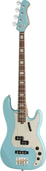 Harley Benton Pro Series MV-4PJ E-Bass Daphne Blue PJ-Tonabnehmer