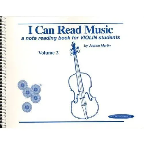 Joanne Martin I Can Read Music Violine Notenheft Band 2