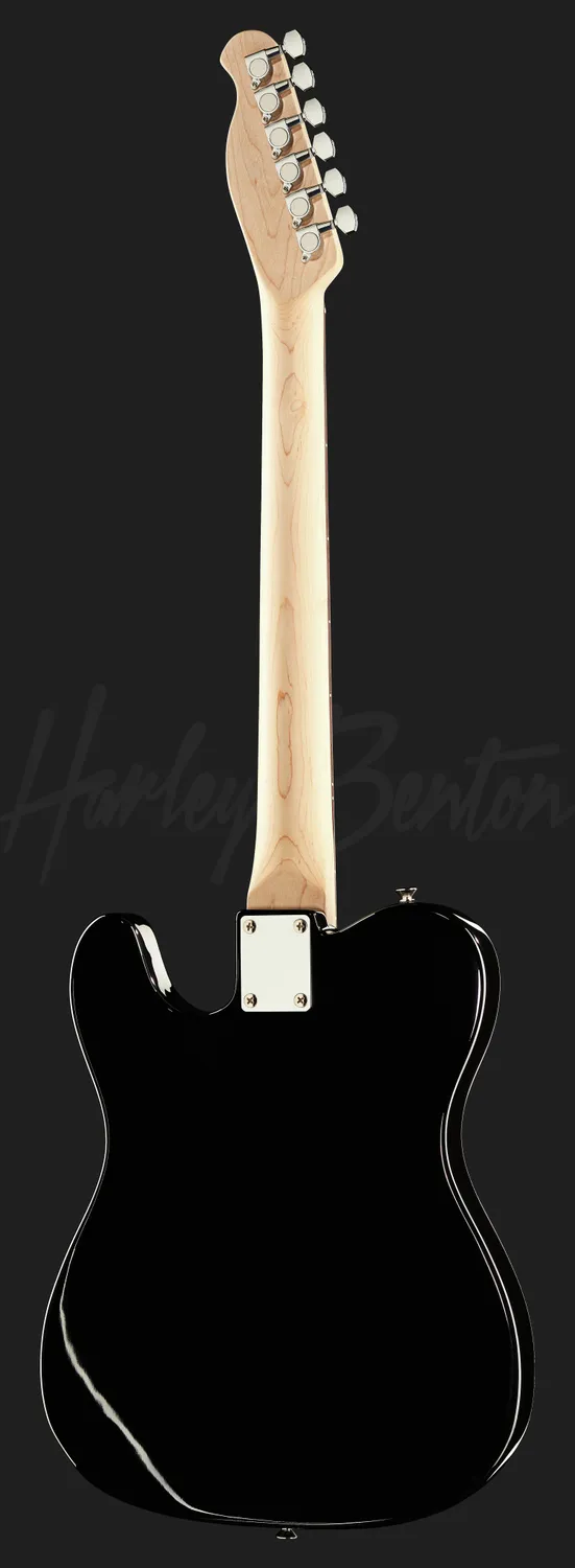Harley Benton Student TE-20 BK E-Gitarre Schwarz Single-Coil