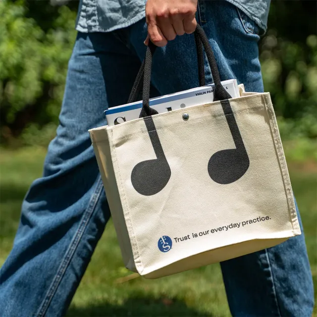 Shar Music Canvas Tragetasche Noten Henkel Stofftasche