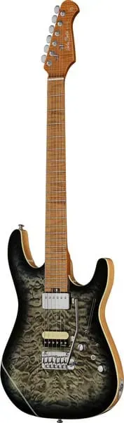 Harley Benton Progressive Fusion-IV HH E-Gitarre Blue Burst