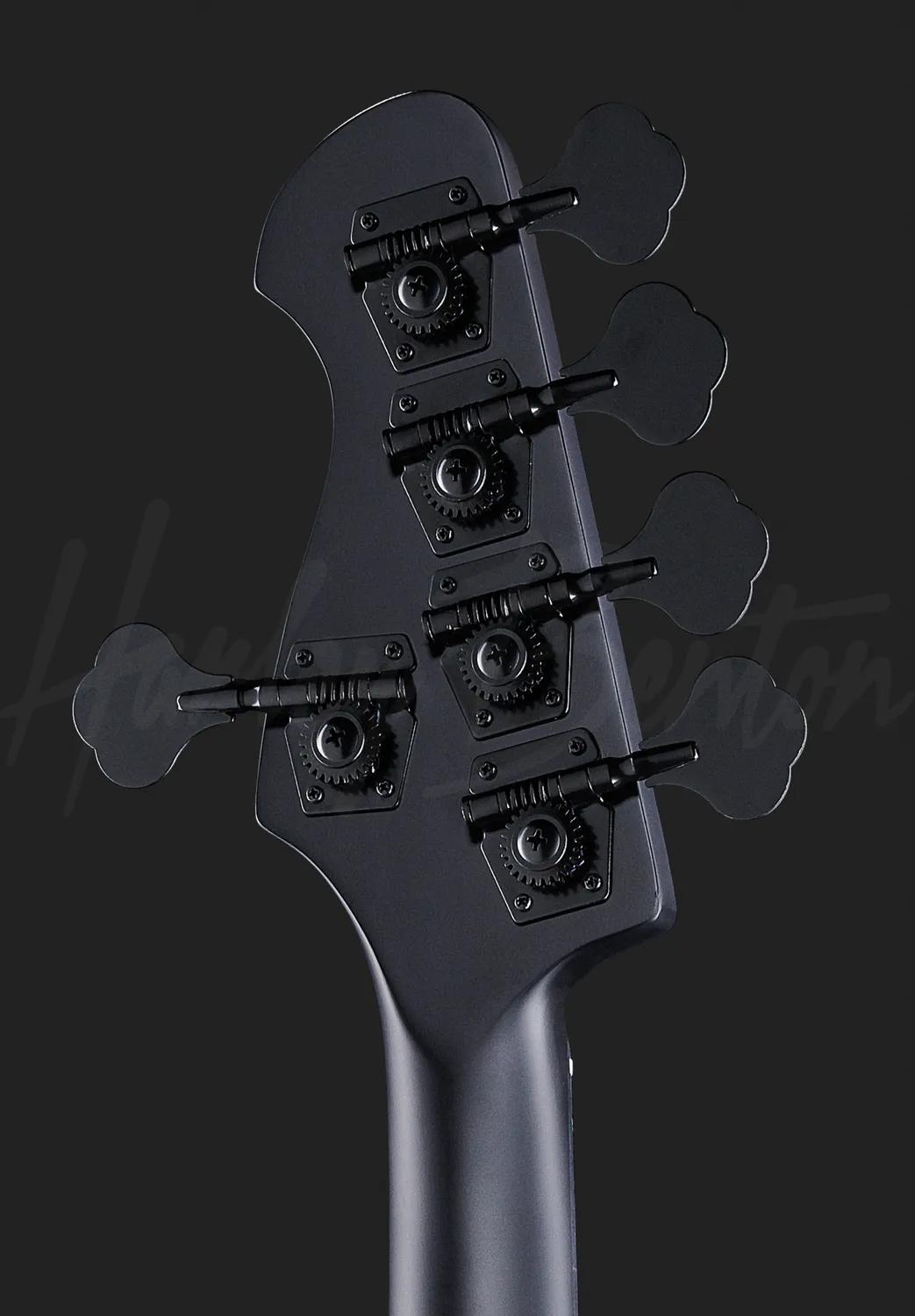 Harley Benton PJ-5 SBK E-Bass 5-saitig Satin Schwarz