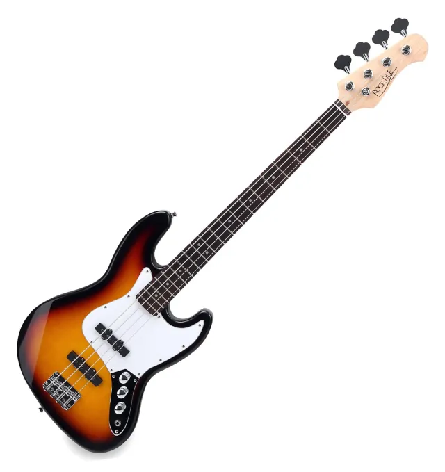 Rocktile Fatboy II SB E-Bass Sunburst Jazz 4,5 kg