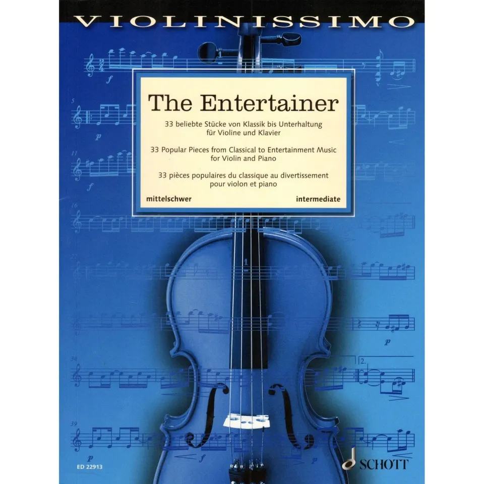 Birtel The Entertainer 33 Stücke Violine Klavier