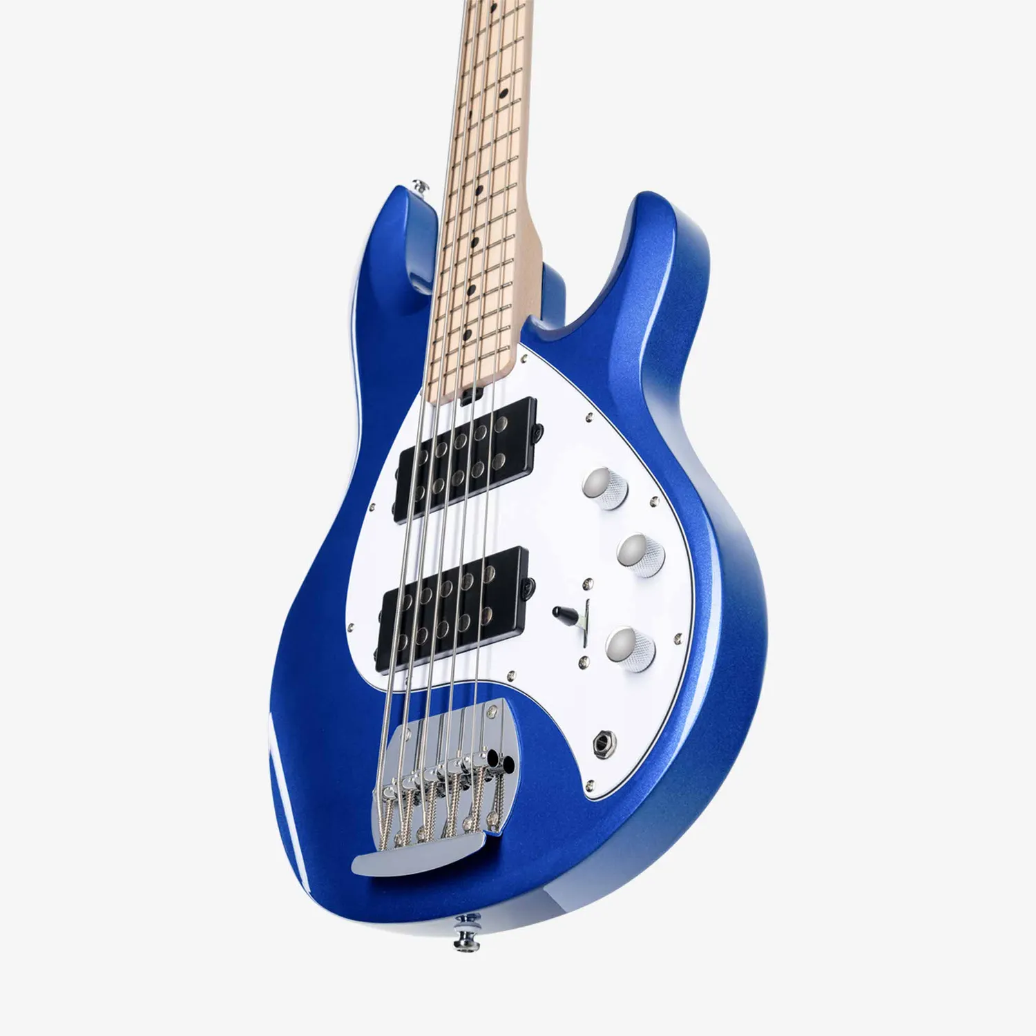 Sterling SUB StingRay 5 HH E-Bass Cobra Blue