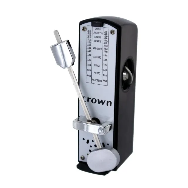 Crown Mini Metronom mechanisch Schwarz Übemetronom