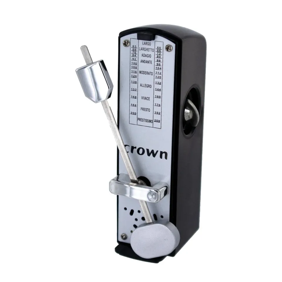 Crown Mini Metronom mechanisch Schwarz Übemetronom