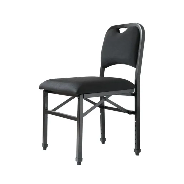 Adjustrite Standard Musikerstuhl klappbar Stahl schwarz