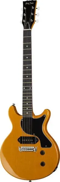 Harley Benton Vintage DC-Junior E-Gitarre TV Yellow