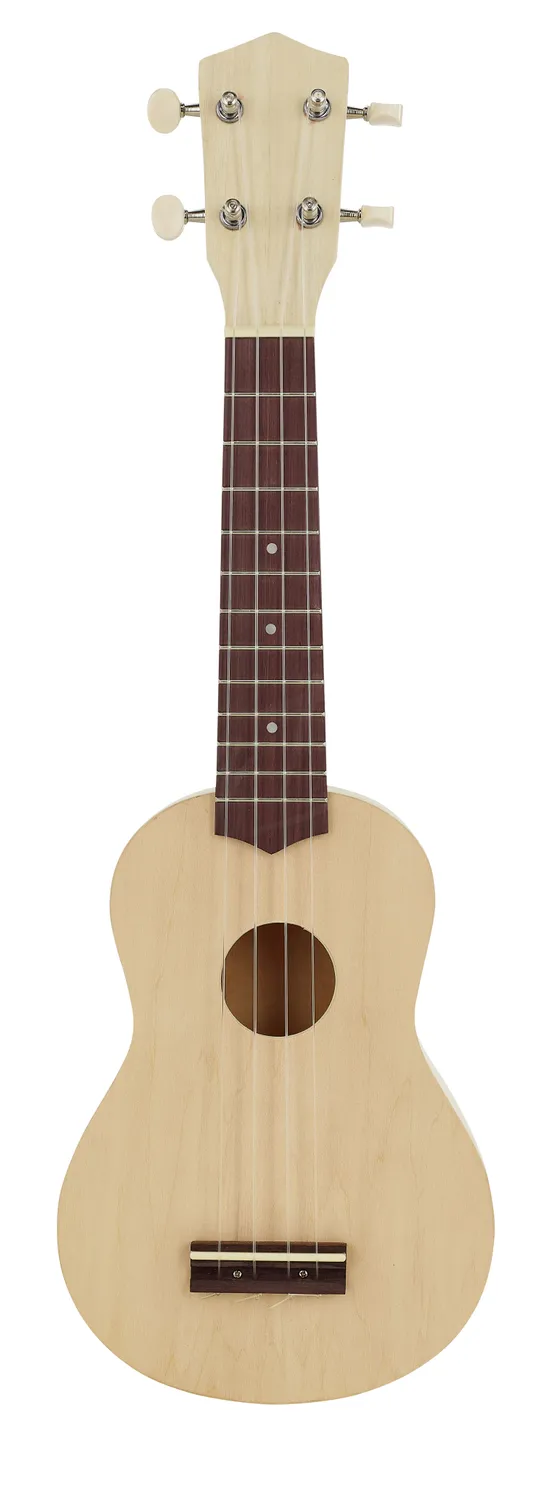 Harley Benton DIY-Kit Ukulele Soprano Bausatz unlackiert