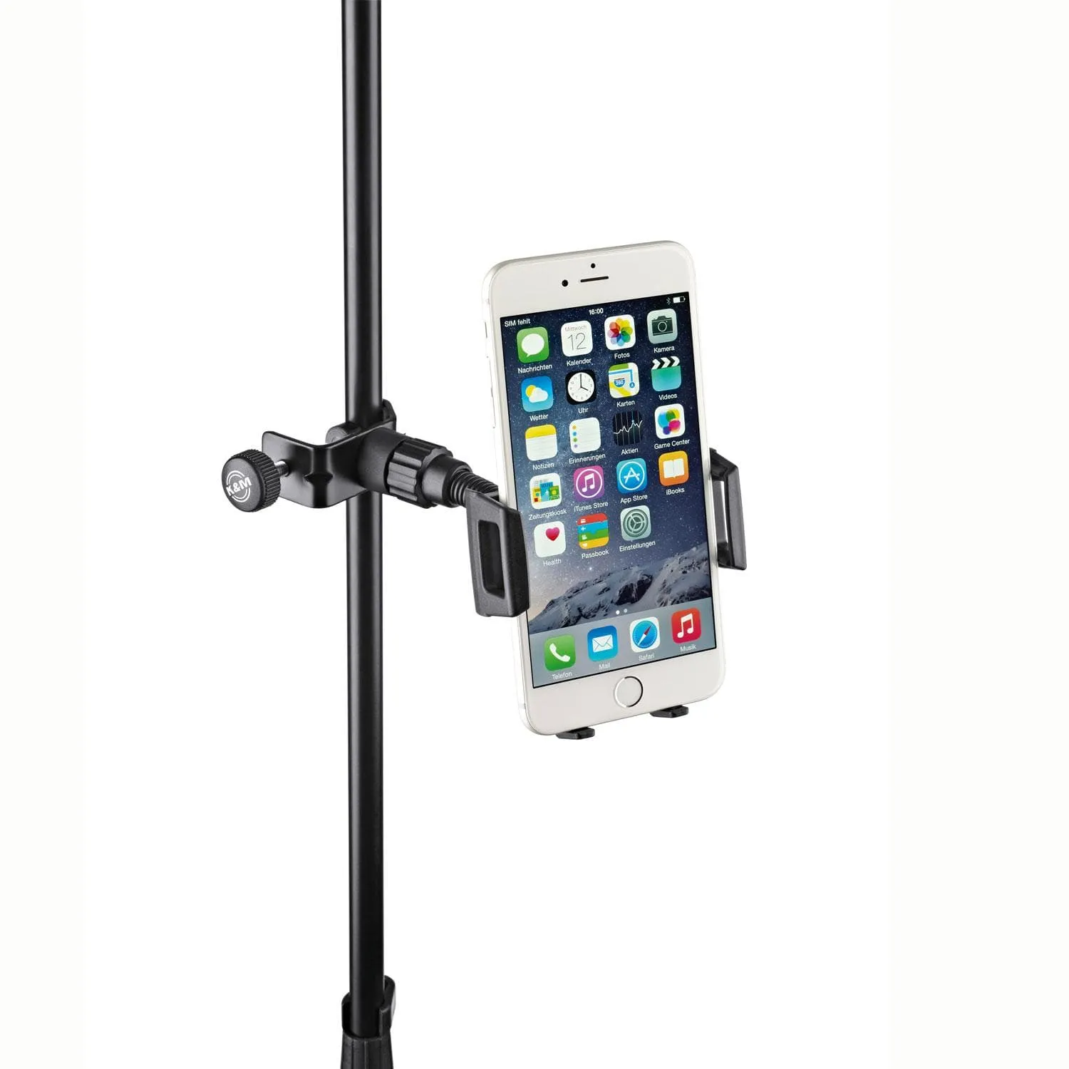 K&M Smartphone-Halter Universal Klemmhalter bis 8,4 cm Breite