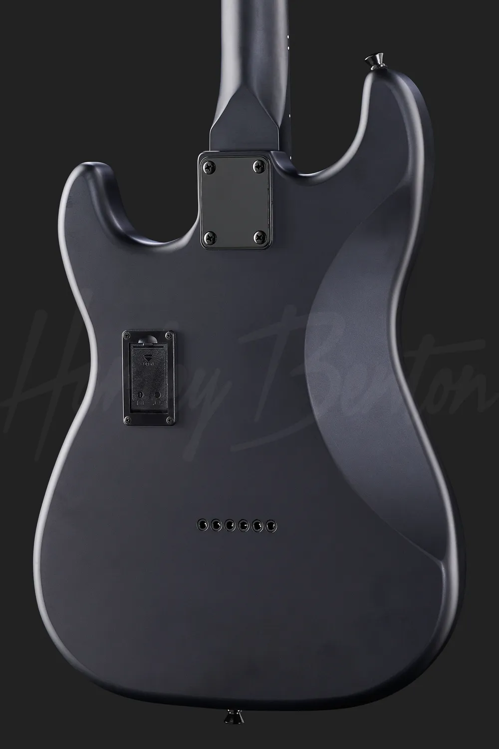 Harley Benton Student ST-20HH Active E-Gitarre Schwarz