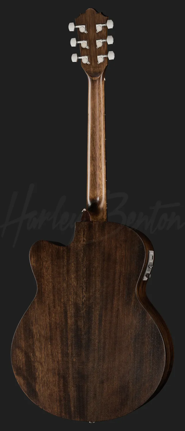 Harley Benton Delta Blues MJCE Westerngitarre Mahagoni