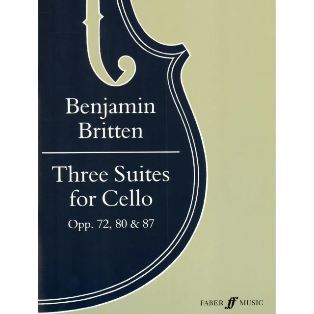 Britten 3 Suiten Op.72 80 87 Cello-Noten Rostropovich