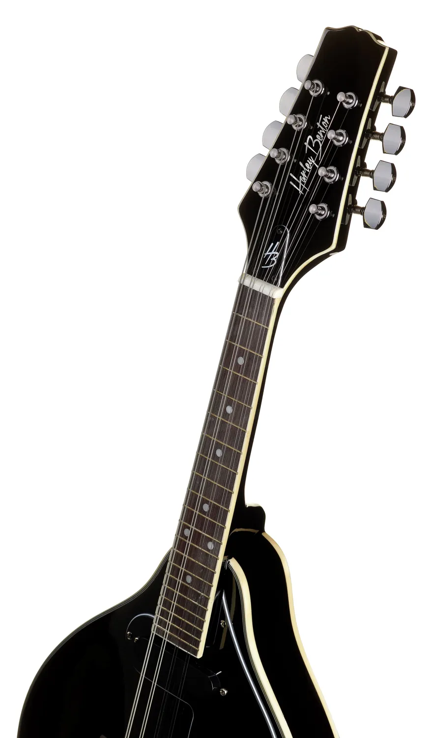 Harley Benton Custom MA-50E Mandoline Black Elektro A-Style