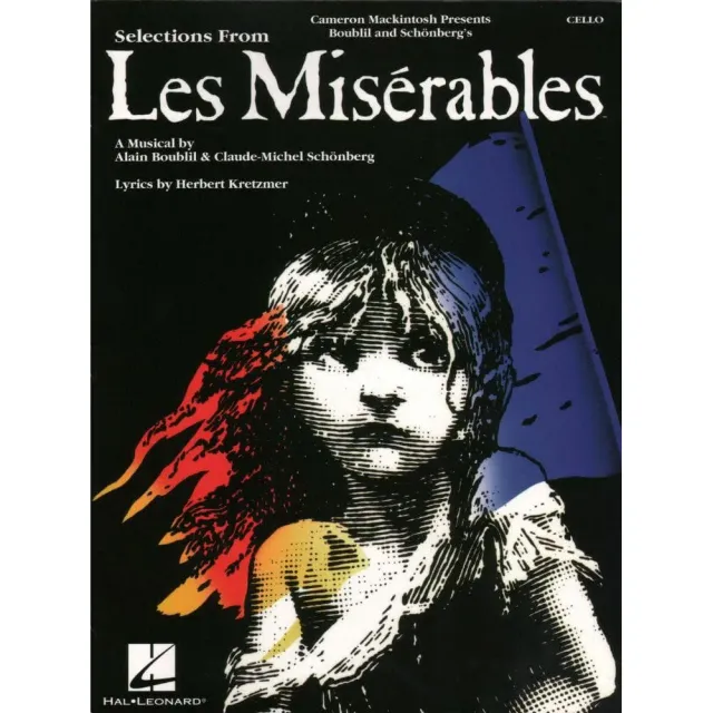 Hal Leonard Les Misérables Cellonoten 13 Songs
