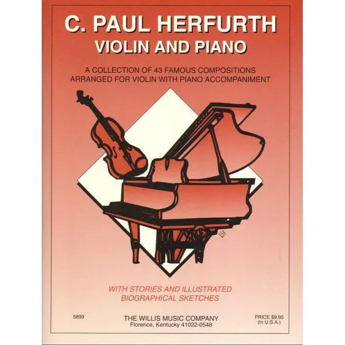 Shar Music Herfurth 43 Stücke Noten Violine Klavier Sammlung