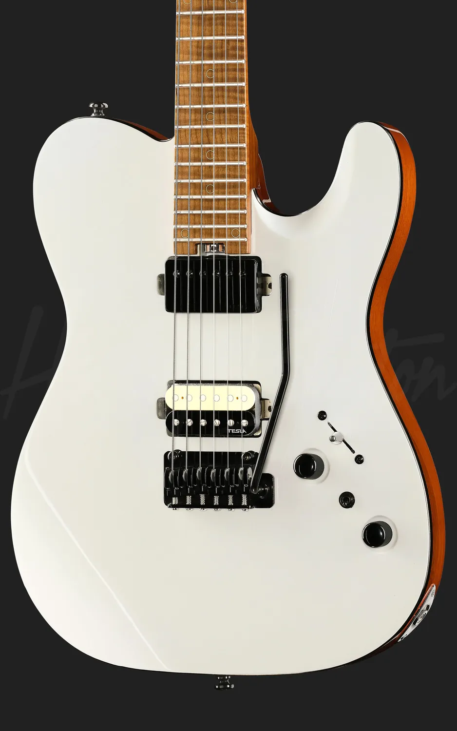 Harley Benton Fusion-T II HH E-Gitarre White Metallic