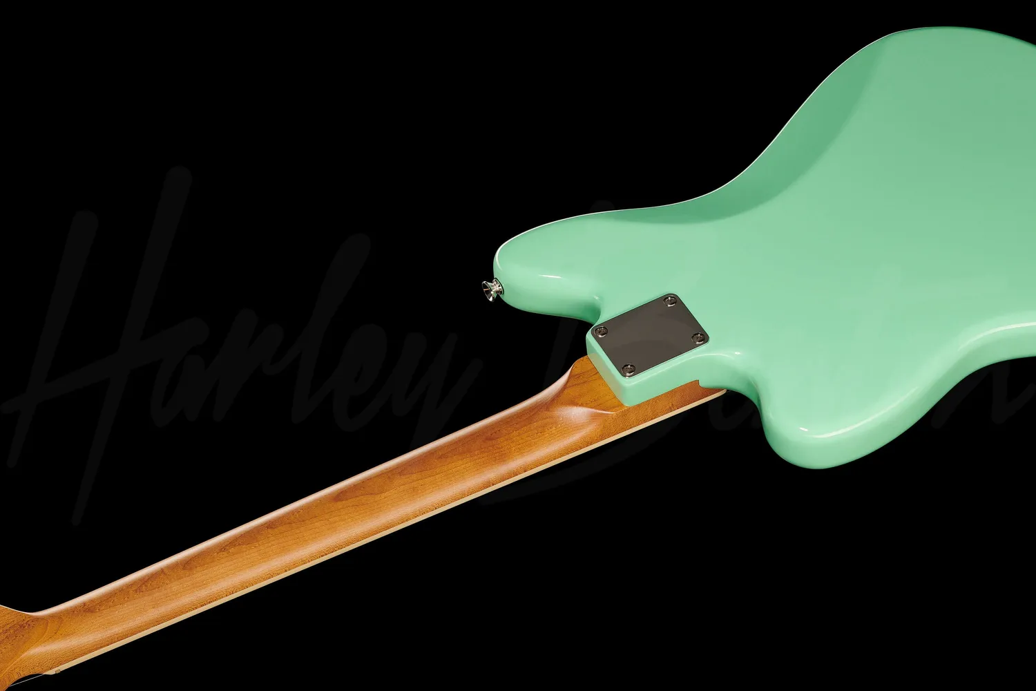 Harley Benton Classic JA-60CC E-Gitarre Seafoam Green Offset