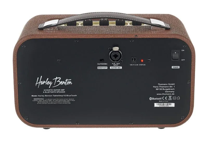 Harley Benton Standard TableAmp V2 Verstärker 30 Watt Bluetooth