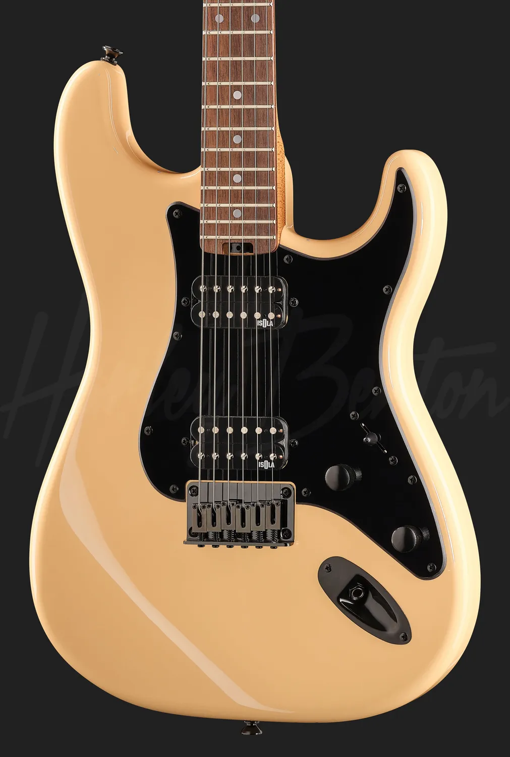 Harley Benton ST-Modern HH DM E-Gitarre Desert Metallic