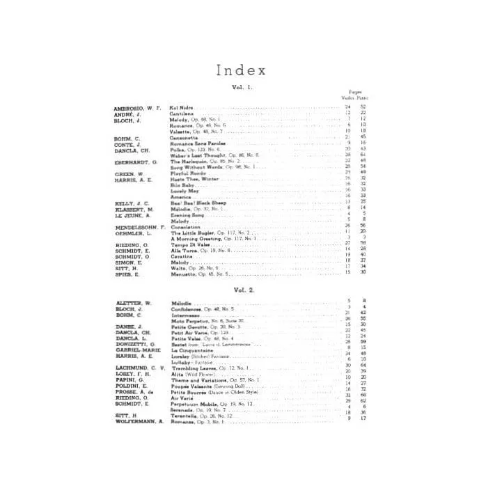 Carl Fischer Violinist's First Solo Album Volume 2 Noten Violine Anfänger
