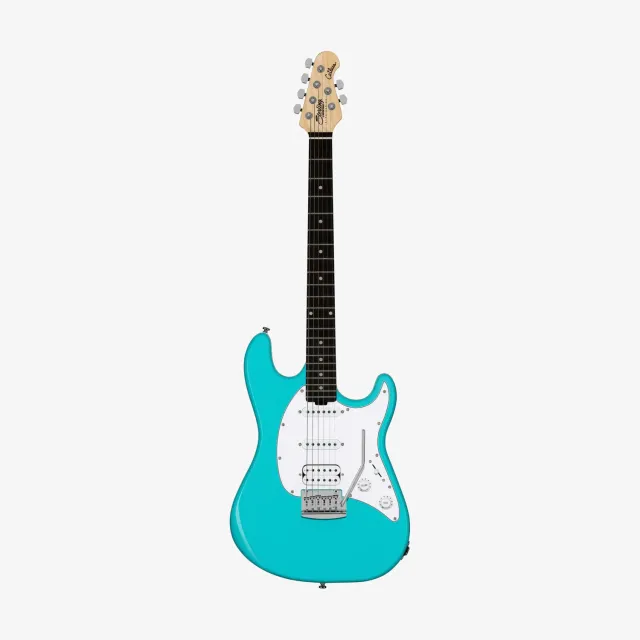 Sterling Cutlass Intro E-Gitarre Electric Blue HSS