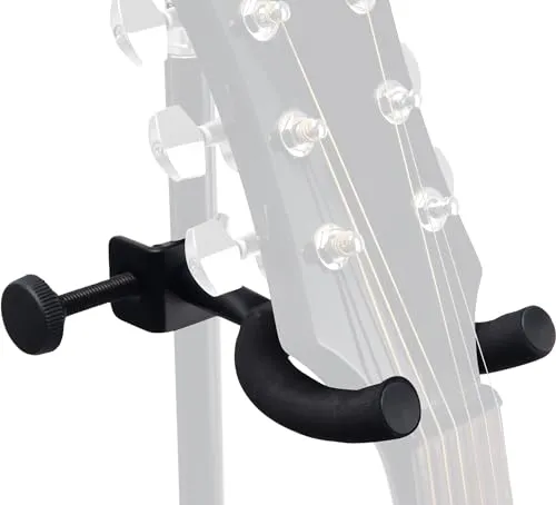 Rocktile GHMS-10 Gitarrenhalter für Mikroständer schwarz