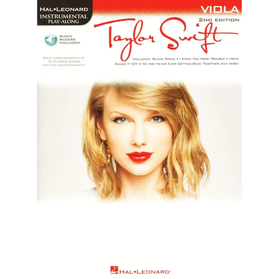 Hal Leonard Taylor Swift Play-Along Noten Bratsche Audio