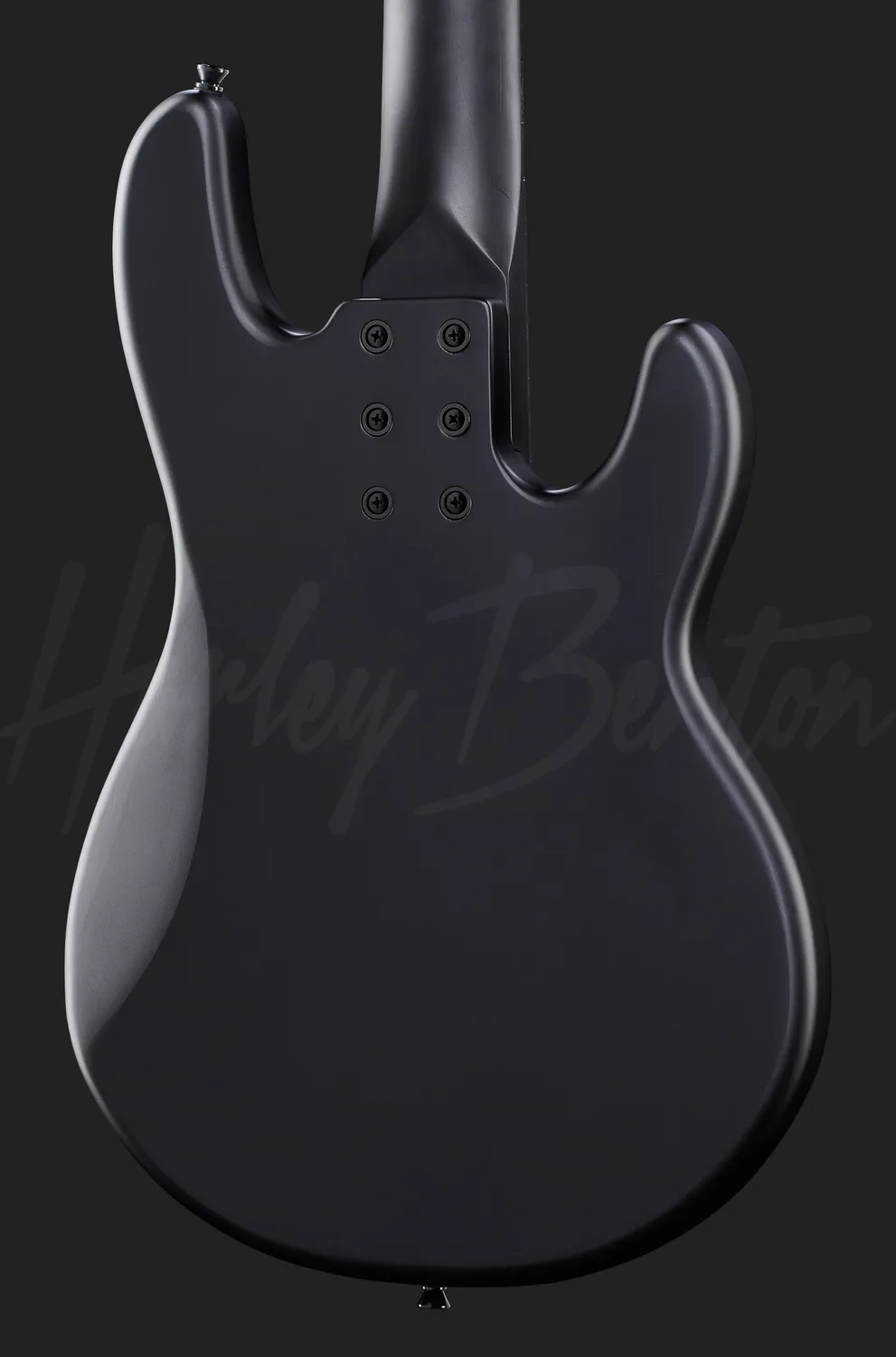 Harley Benton MB-5LH 5-Saiter E-Bass Linkshänder Satin Black