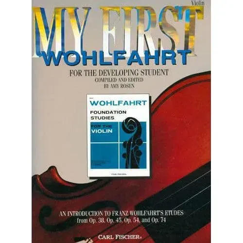 Carl Fischer My First Wohlfahrt Noten Violine Rosen